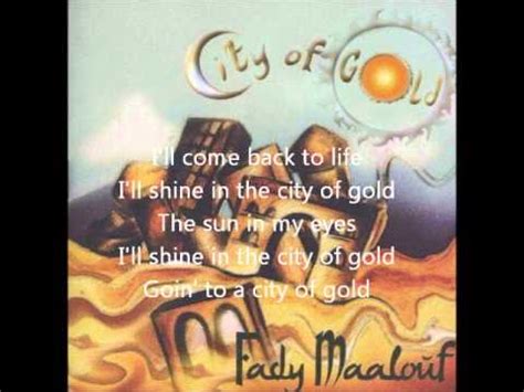 city of gold lyrics|The City of Gold .